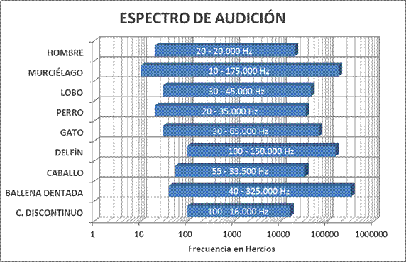 audicion animales